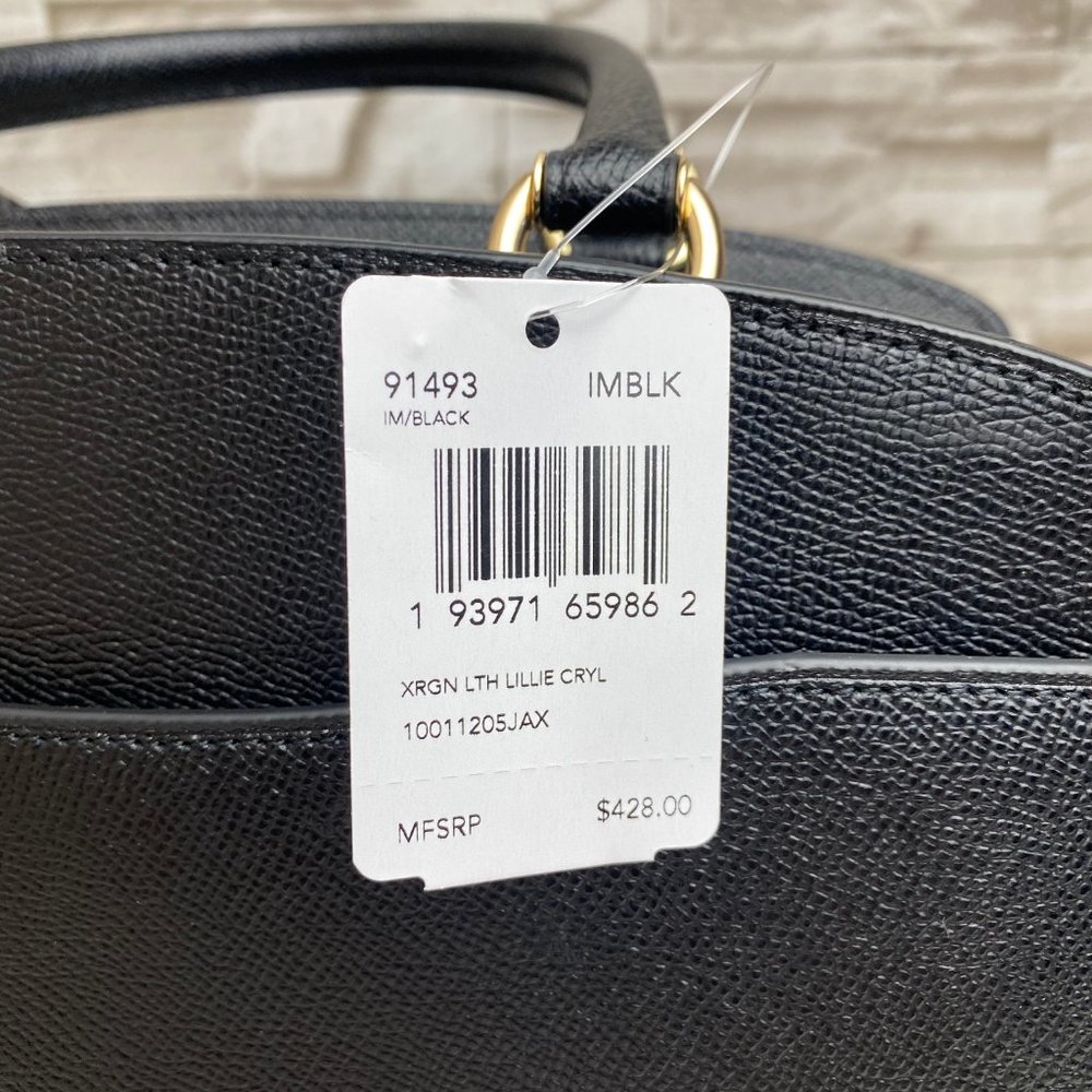 👜COACH🌺LILLIE CARRYALL 12 3/4" - Picture 6 of 8